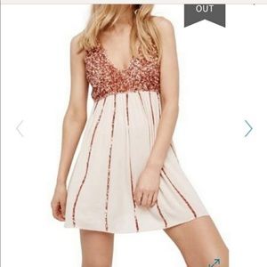 NWT free people sequin dress !